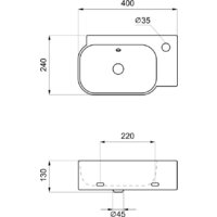 Умывальник Lavinia Boho Bathroom Sink Slim 33311052 - Превью изображения №6 — Интернет-магазин samo.by