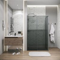 Душевой уголок Grossman Galaxy 100х100х195 120.K33.01.1010.42.10 (графит сатин/тонированное стекло) - Превью изображения №8 — Интернет-магазин samo.by