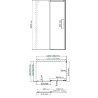 Душевой уголок Wasserkraft Alme 15R33 - Превью изображения №4 — Интернет-магазин samo.by