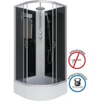 Душевая кабина Niagara NG-3502-14BKT 100x100x210 (тонированное стекло) - Превью изображения №2 — Интернет-магазин samo.by