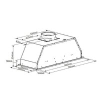 Кухонная вытяжка MAUNFELD Crosby Light 70 (нержавеющая сталь) - Превью изображения №2 — Интернет-магазин samo.by